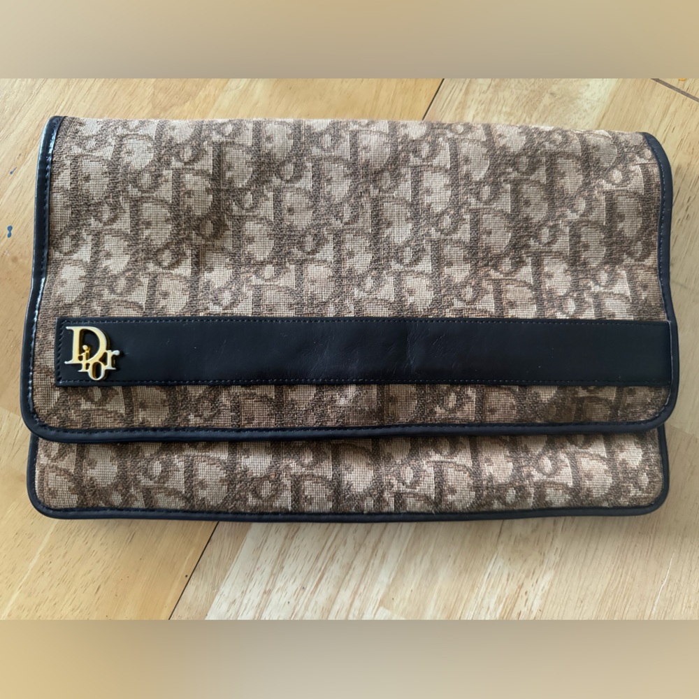 Christian Dior Diorissimo Monogram Clutch